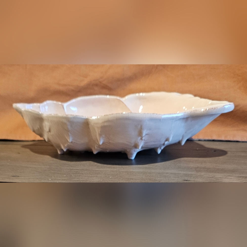 Vietri Pink Shell Serveware Bowl